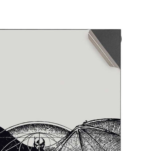 DC Comics Batman Skeleton diagram Art XBox Series X Digital Edition Console Skin